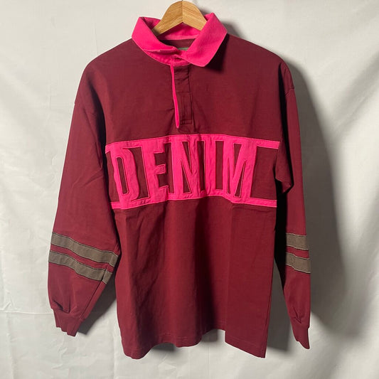 Denim Tears Pink Polo Sz. S