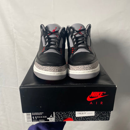 Jordan 3 Black Cement Sz. 11.5