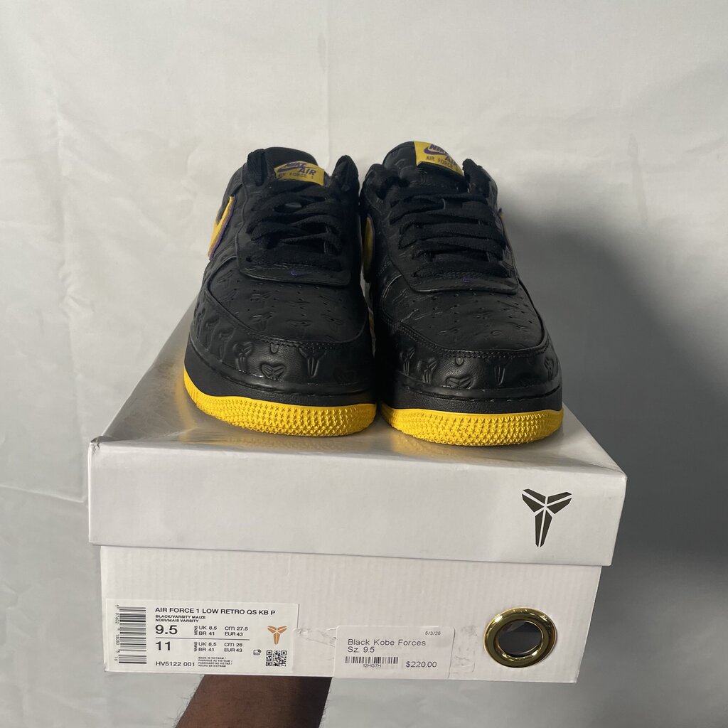 Black Kobe Forces Sz. 9.5