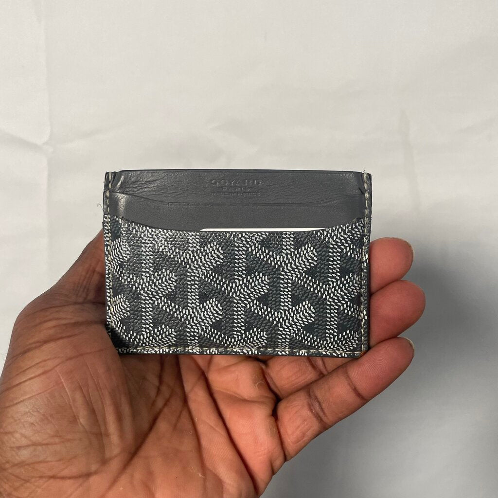 Goyard Grey Card Holder