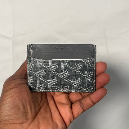 Goyard Grey Card Holder