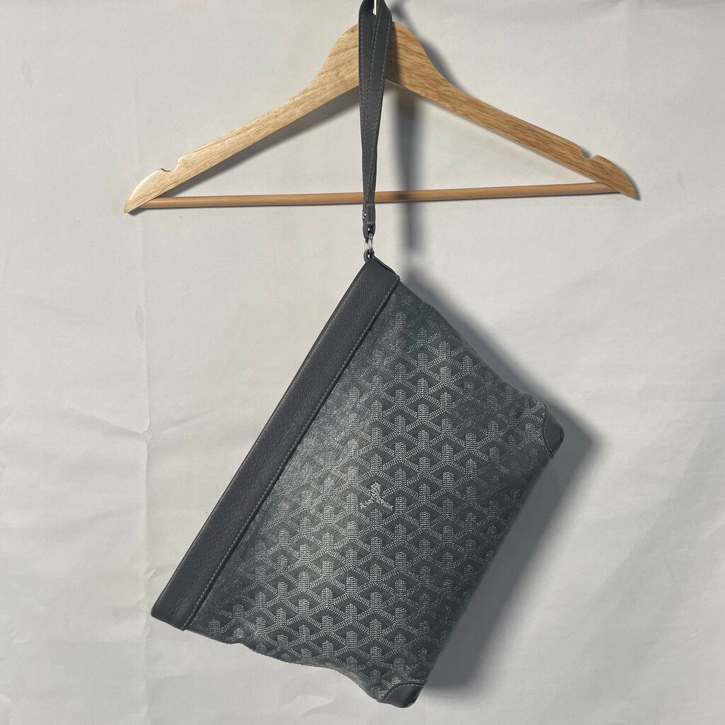 Grey Goyard Clutch