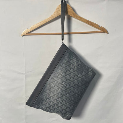 Grey Goyard Clutch