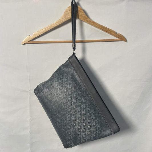 Grey Goyard Clutch