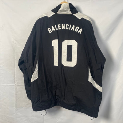 Balenciaga Black Windbreaker Jacket Sz. 46