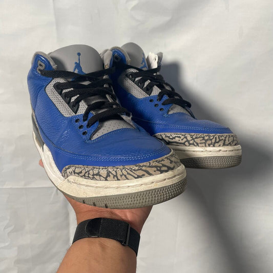 Jordan 3 Varsity Royal Sz. 11(NB)