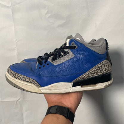Jordan 3 Varsity Royal Sz. 11(NB)