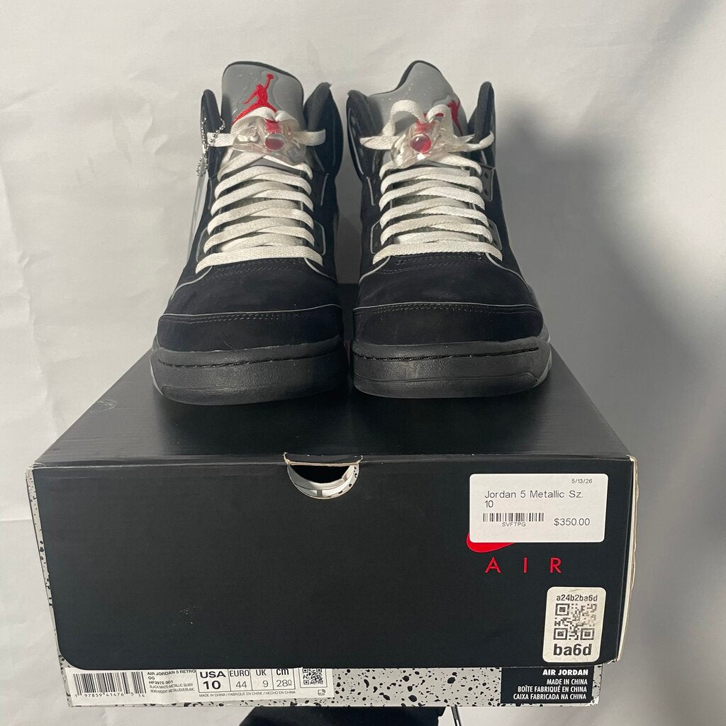 Jordan 5 Metallic Sz. 10