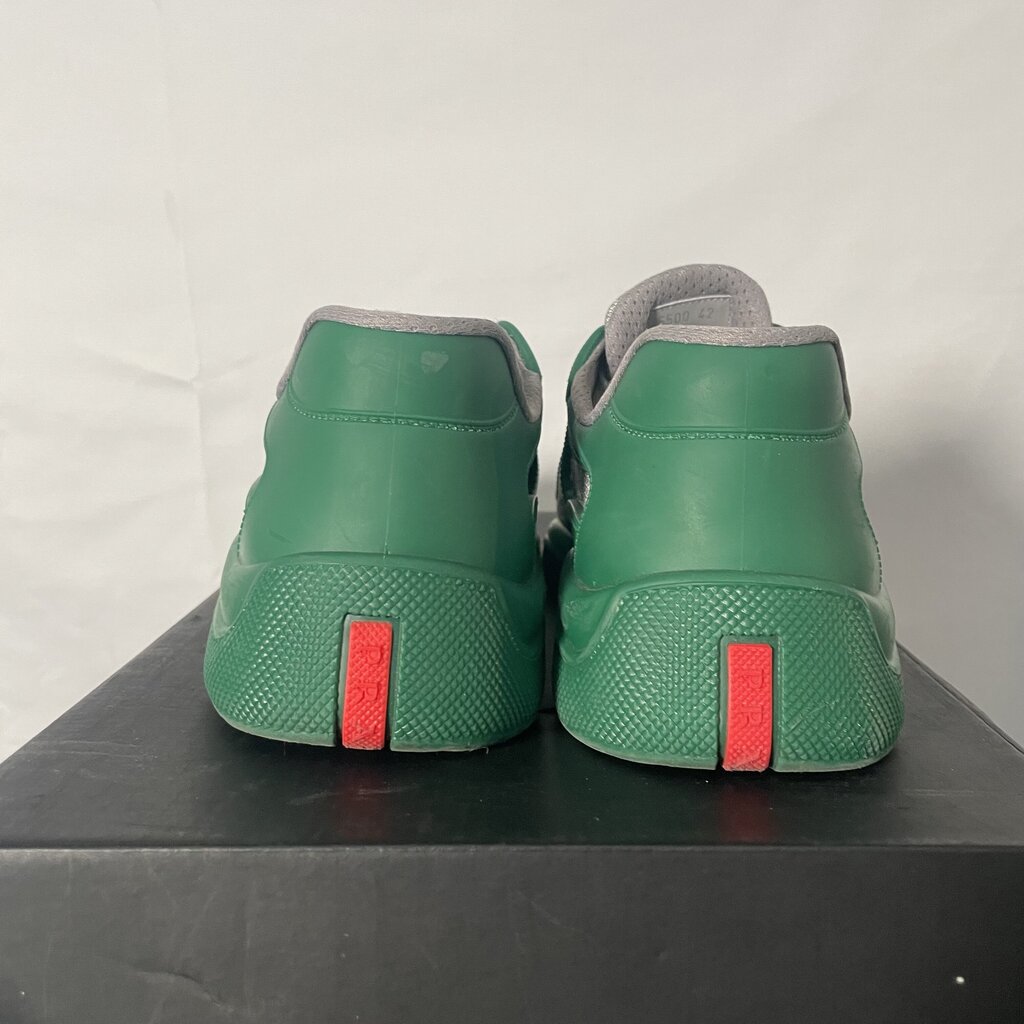 Prada Green Rubber Sz.42