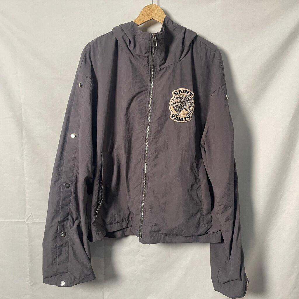 Saint Vanity Grey Zip Sz. XL