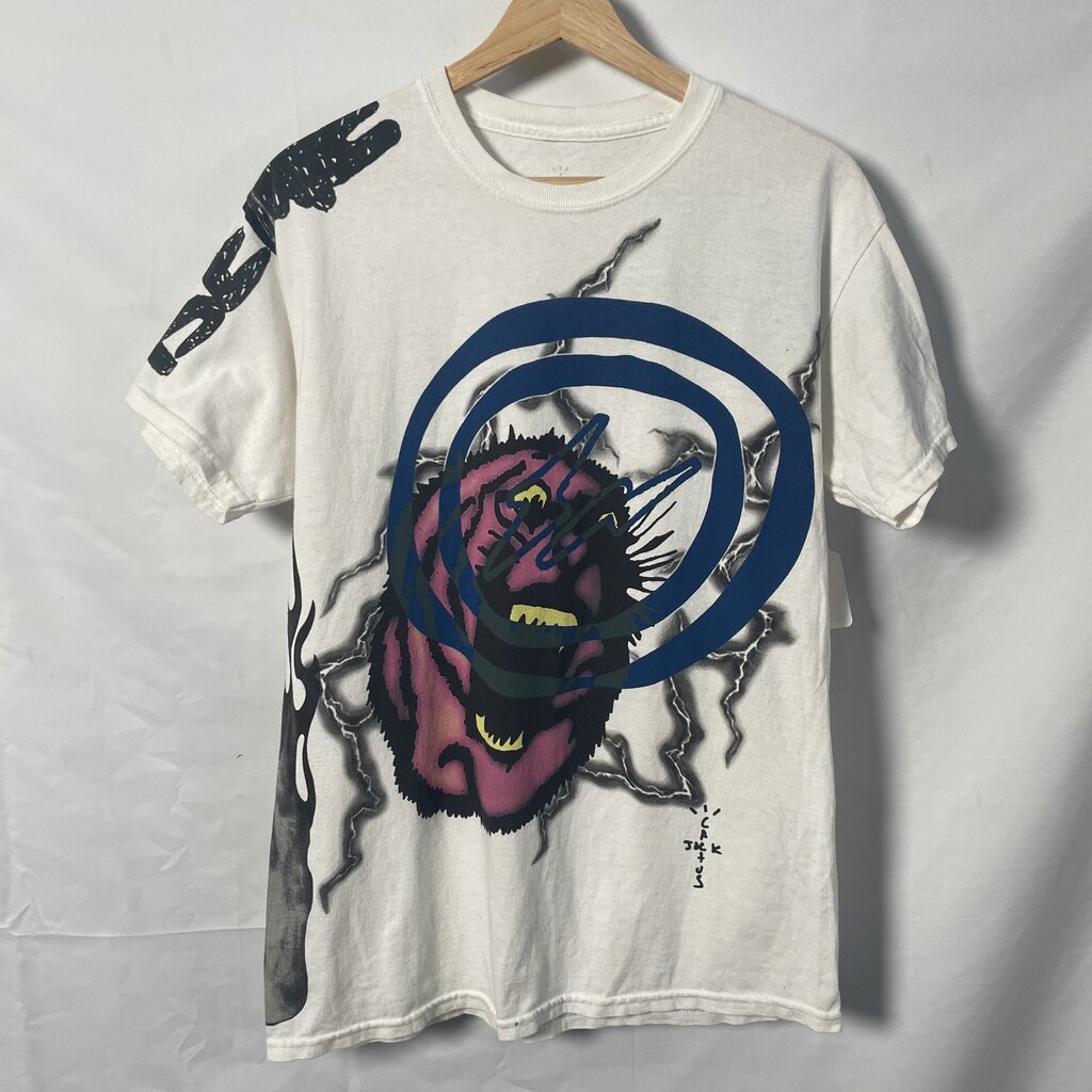 Cactus Jack Fragment Eagle Tee Sz. S