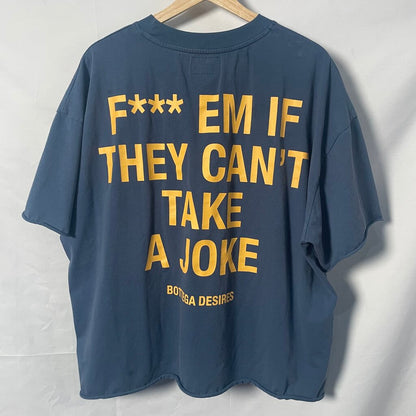 bottega Desires Blue Tee Sz. XL