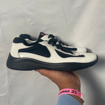 White Prada Cups Sz. 8