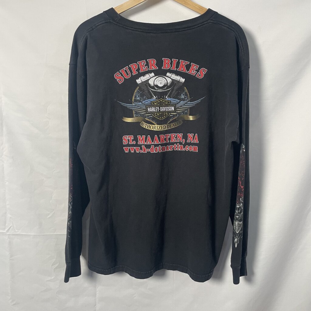 Harley Davidson Super Bike L/S Sz. Xl