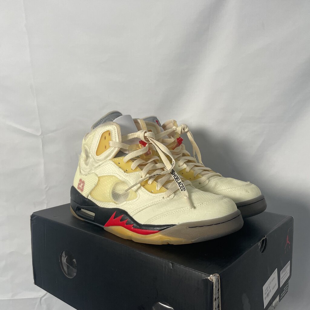 Jordan 5 Off White Sail Sz. 10
