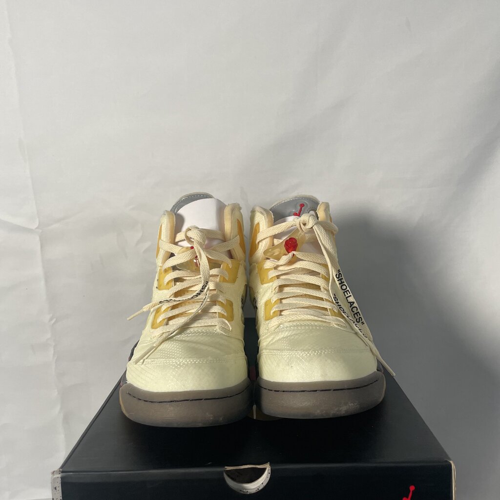 Jordan 5 Off White Sail Sz. 10