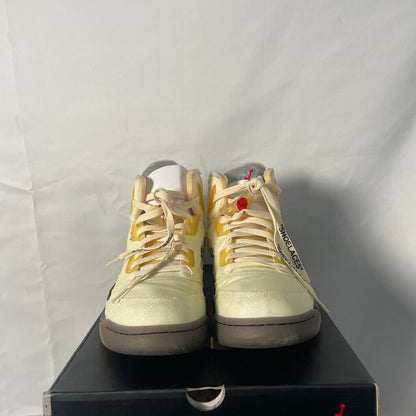 Jordan 5 Off White Sail Sz. 10