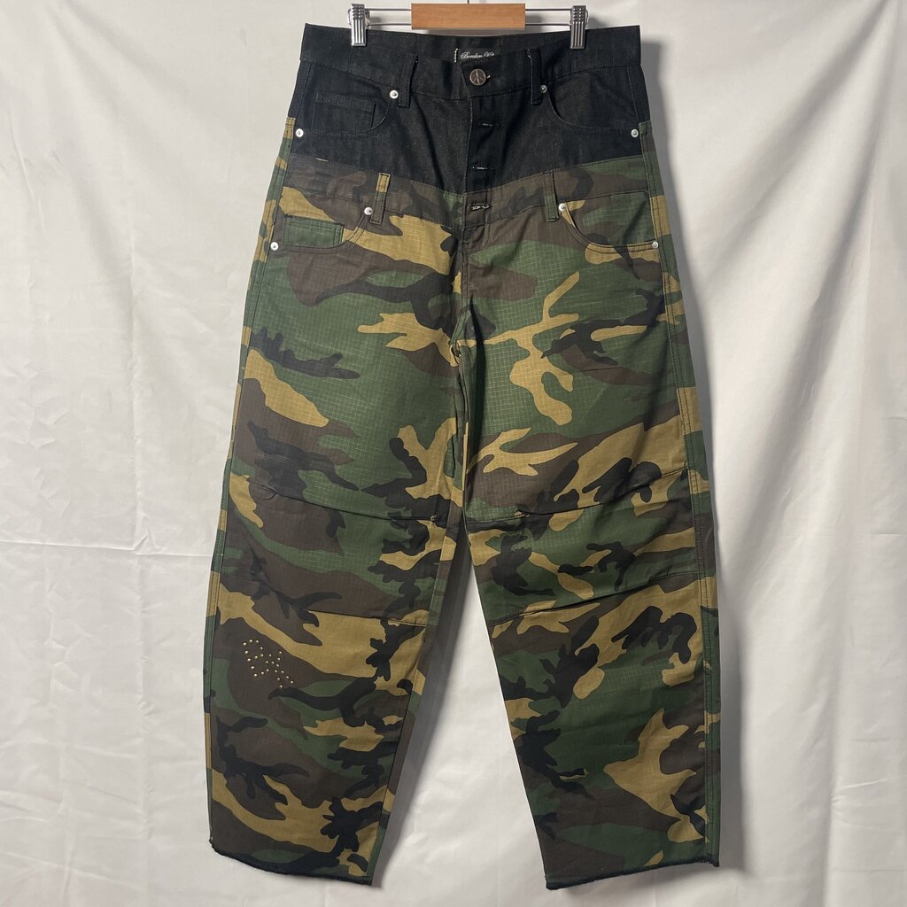 Camo Double Waisted Pants Sz.32