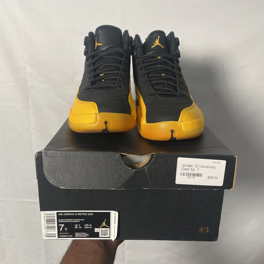 Jordan 12 University Gold Sz. 7