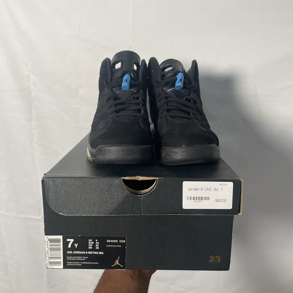 Jordan 6 UNC Sz. 7