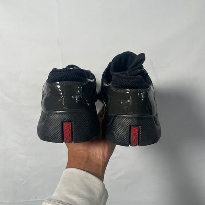 Green n Black Prada Cups Sz. 8(PD)