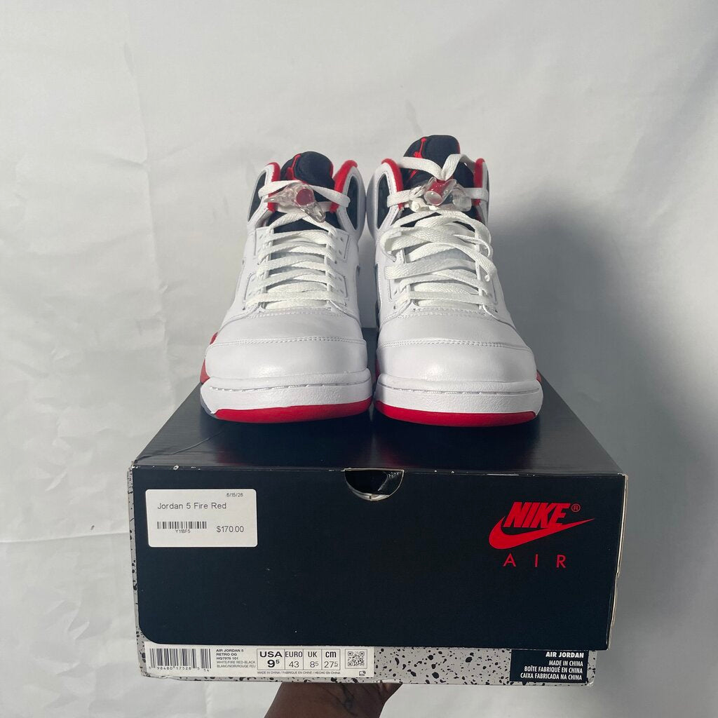 Jordan 5 Fire Red Sz. 9.5