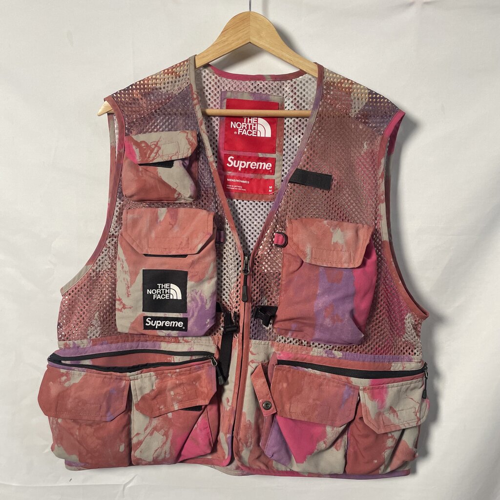 Supreme Pink Dye Vest Sz. M