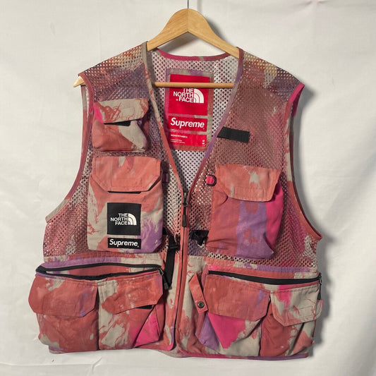 Supreme Pink Dye Vest Sz. M