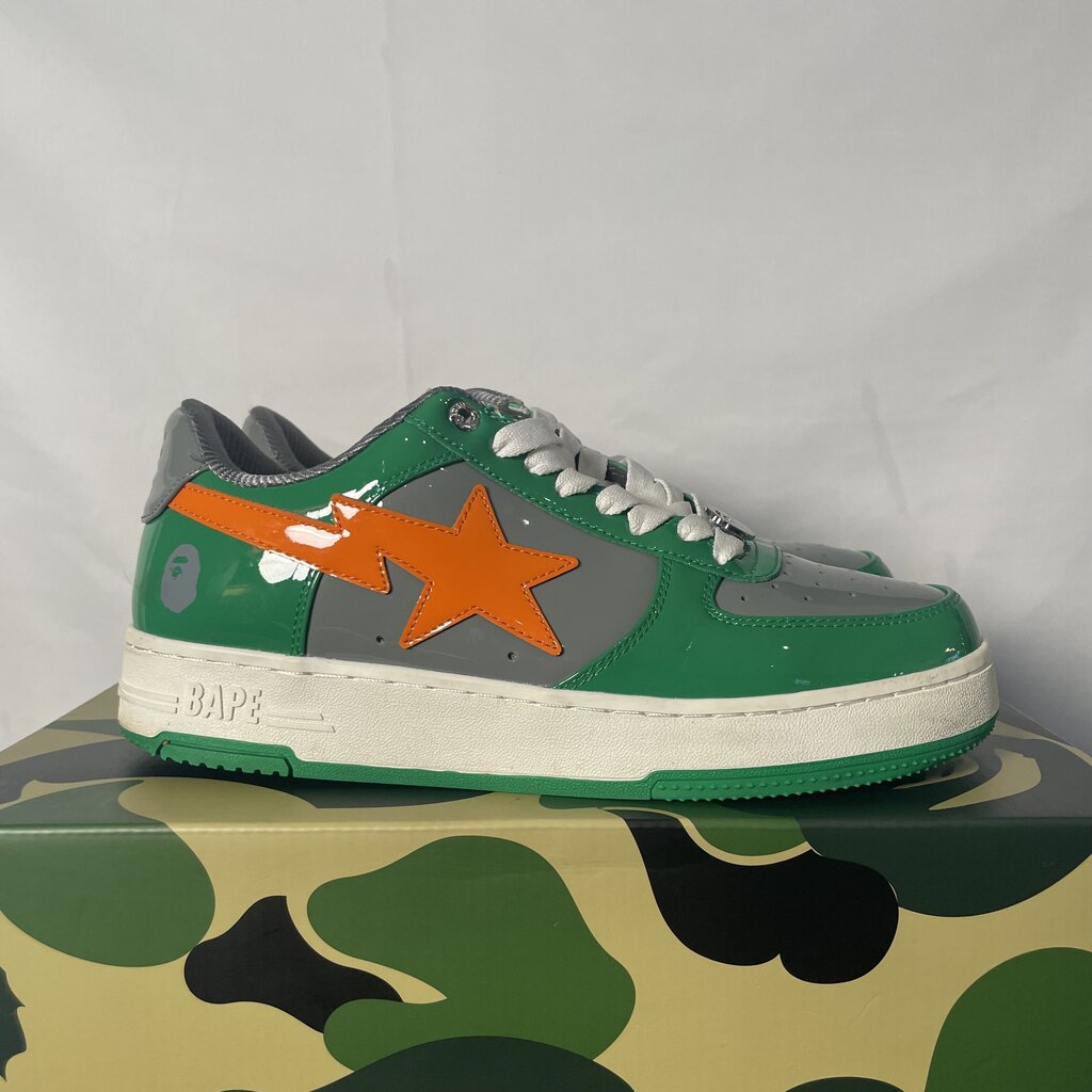 Green n Gray Bapesta Sz. 8.5