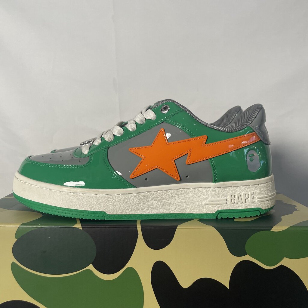 Green n Gray Bapesta Sz. 8.5
