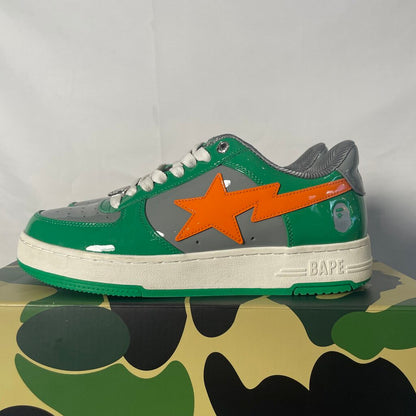 Green n Gray Bapesta Sz. 8.5