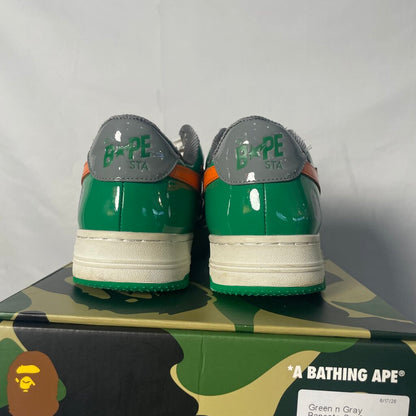 Green n Gray Bapesta Sz. 8.5