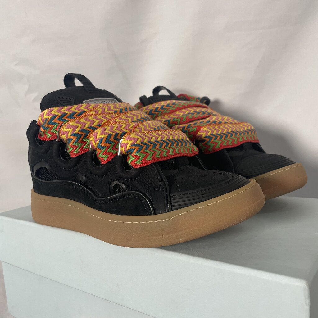 Lanvin Black Curb Stomper Sz. 37