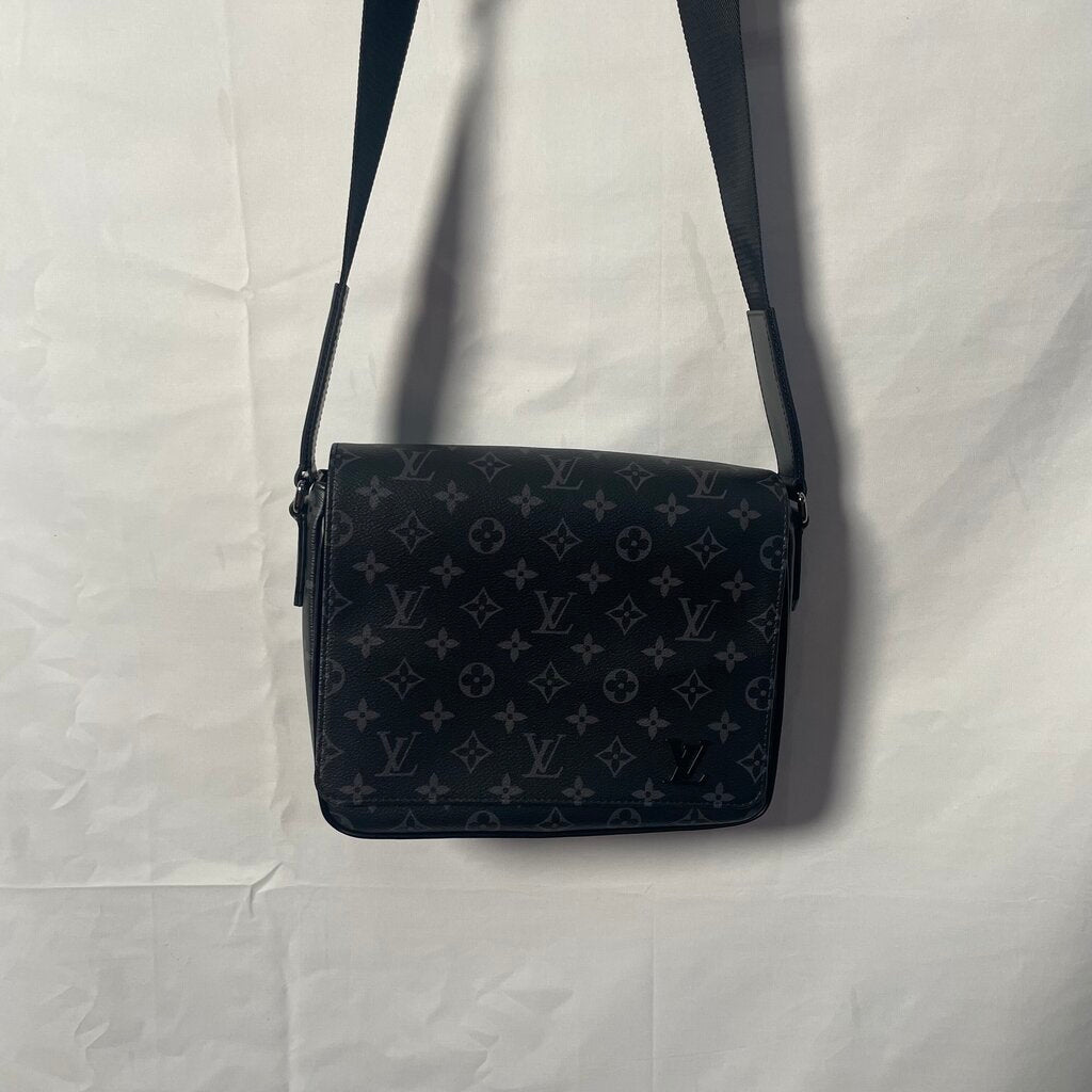 LV Black Messenger Bag