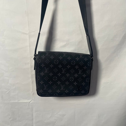 LV Black Messenger Bag
