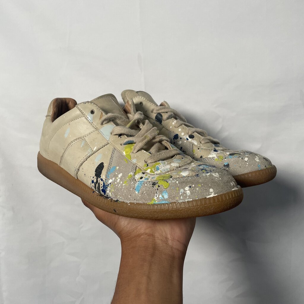 Maison Margiela Paint Splatter Gats Sz. 42.5