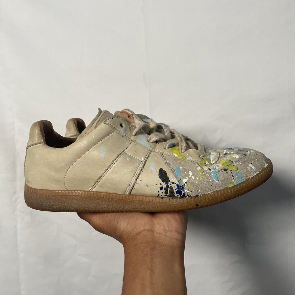 Maison Margiela Paint Splatter Gats Sz. 42.5