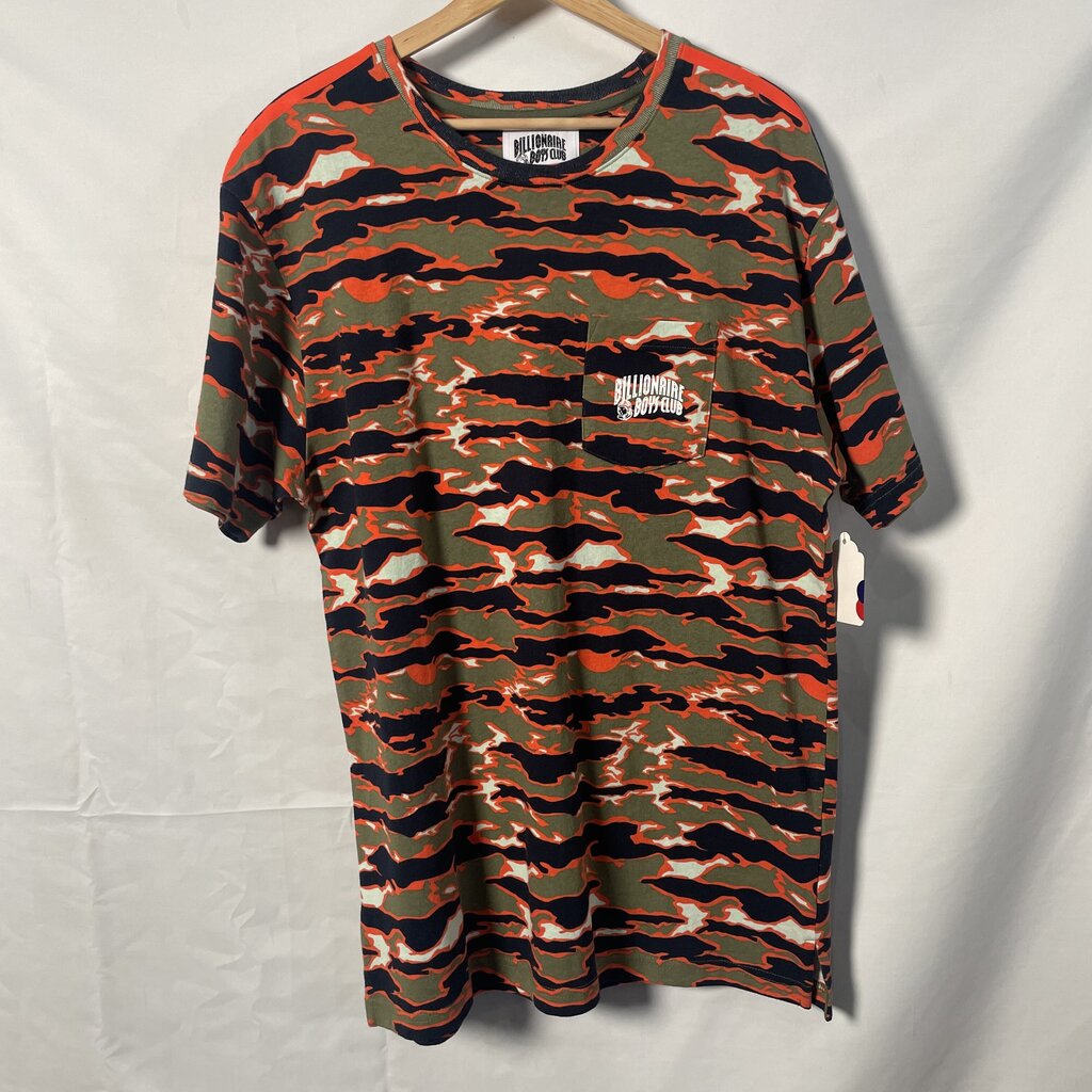 Billionaire Boy Club Tiger Camo Tee Sz.L