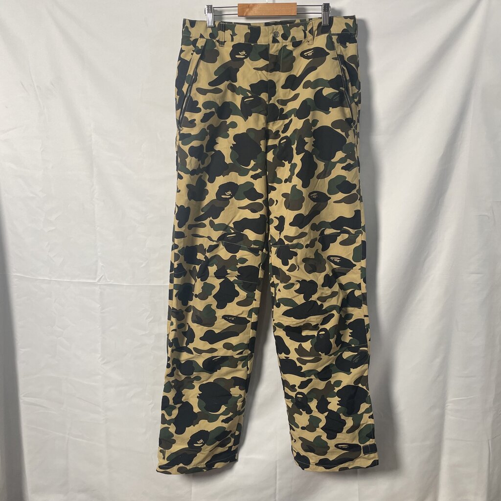 Bape Tan Camo Ski Pants Sz. XL