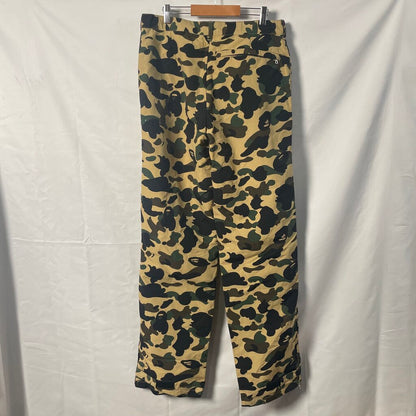 Bape Tan Camo Ski Pants Sz. XL