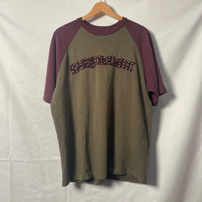 Supreme Rhinestone Raglan Sz. S