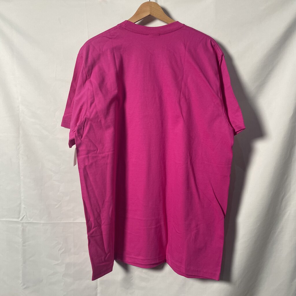 Supreme Pink Women logo Tee Sz. L