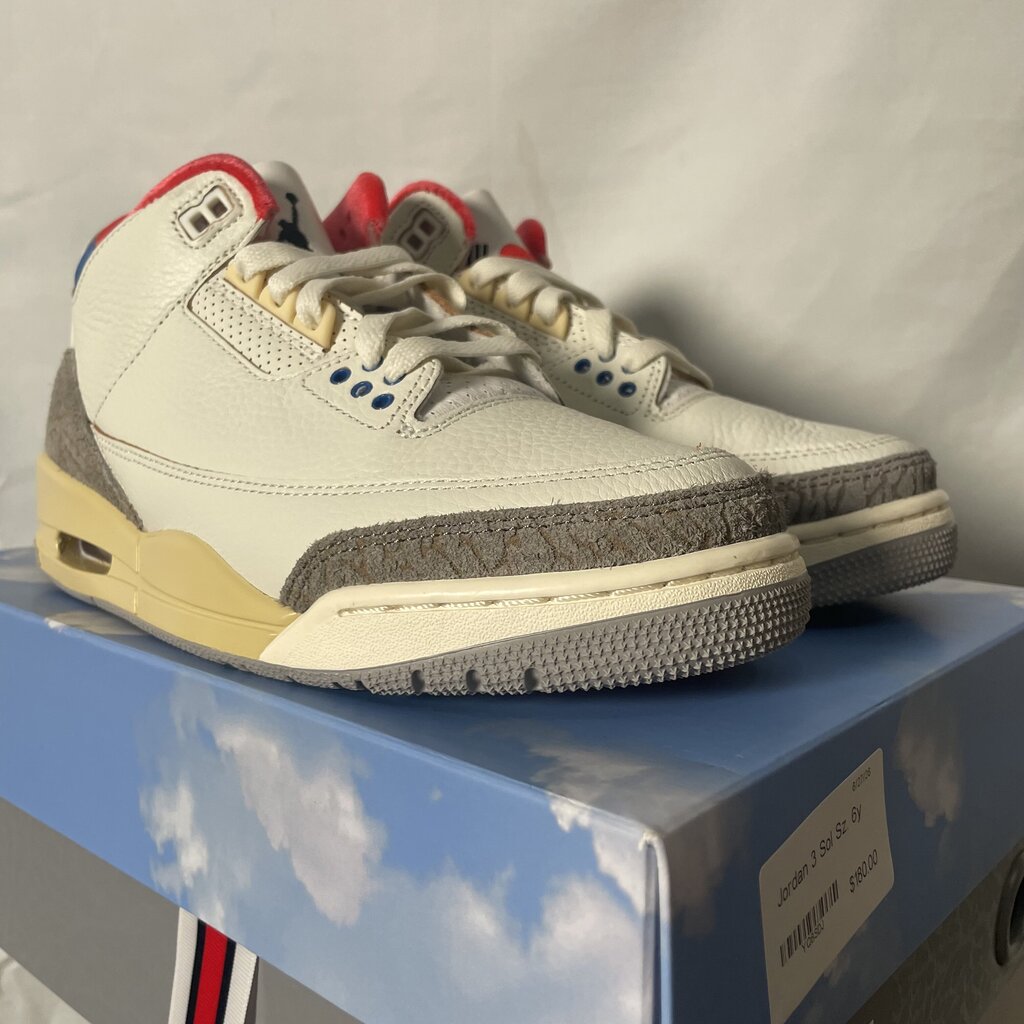 Jordan 3 Sol Sz. 6y