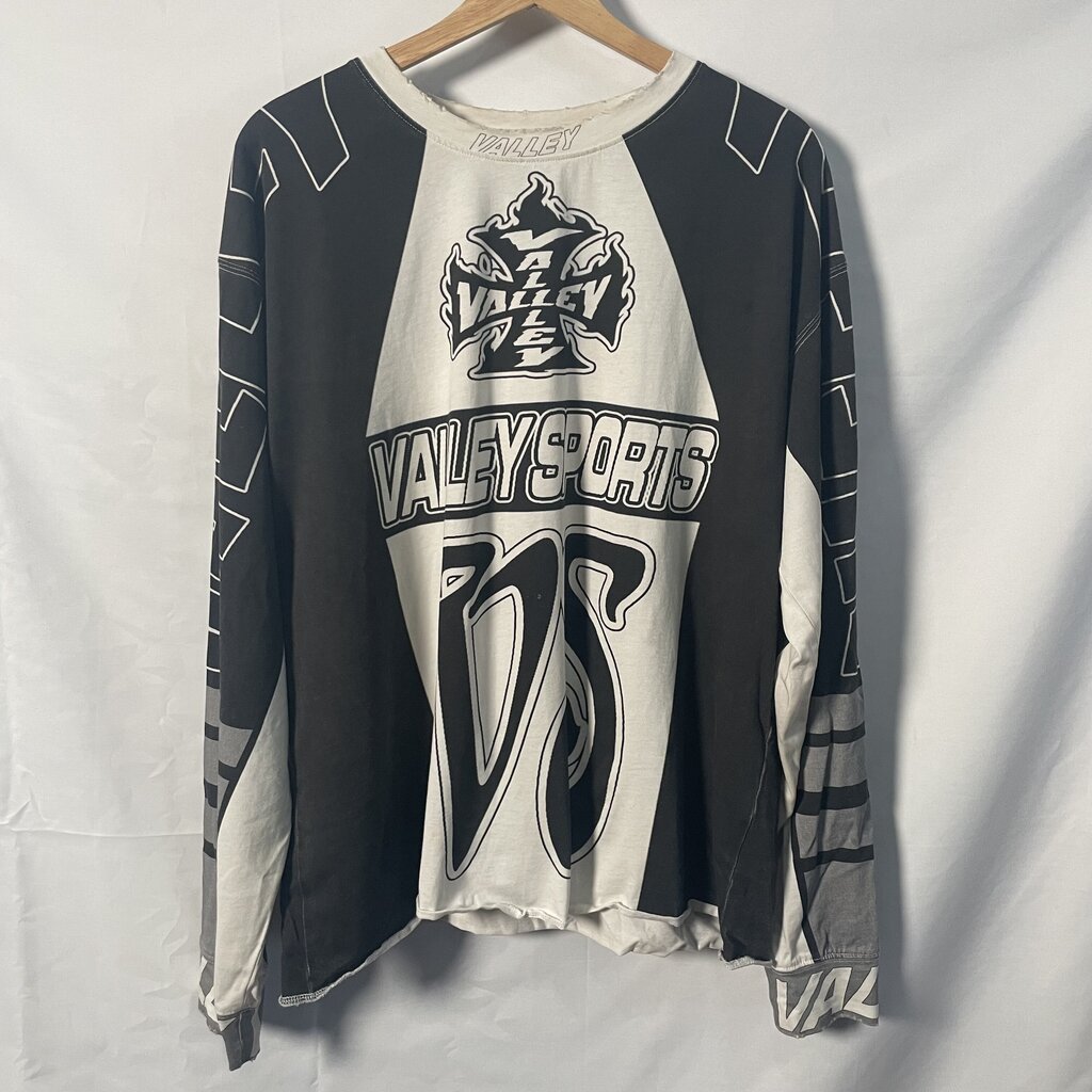 Vale Grey racer L/s Sz. M