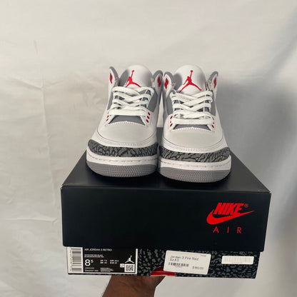 Jordan 3 Fire Red Sz.8.5