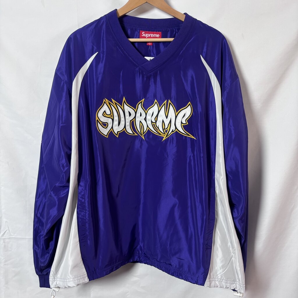 Supreme Purple Pull Over Sz. L