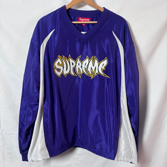 Supreme Purple Pull Over Sz. L