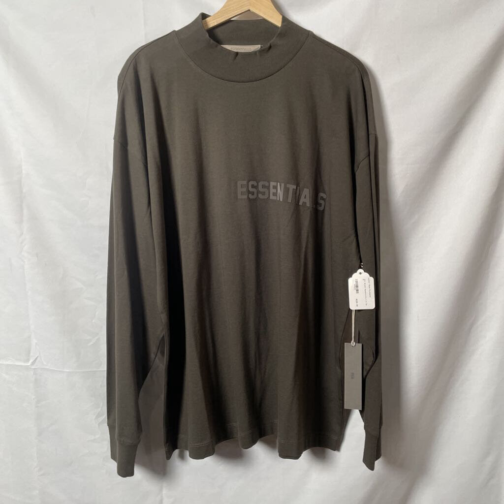 Off Black Essentials L/s Sz. M