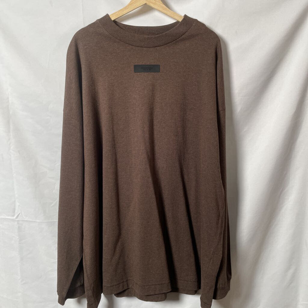 Brown Essentials L/s Sz.L