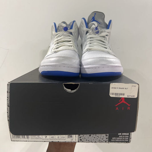 Jordan 5 stealth SZ 7